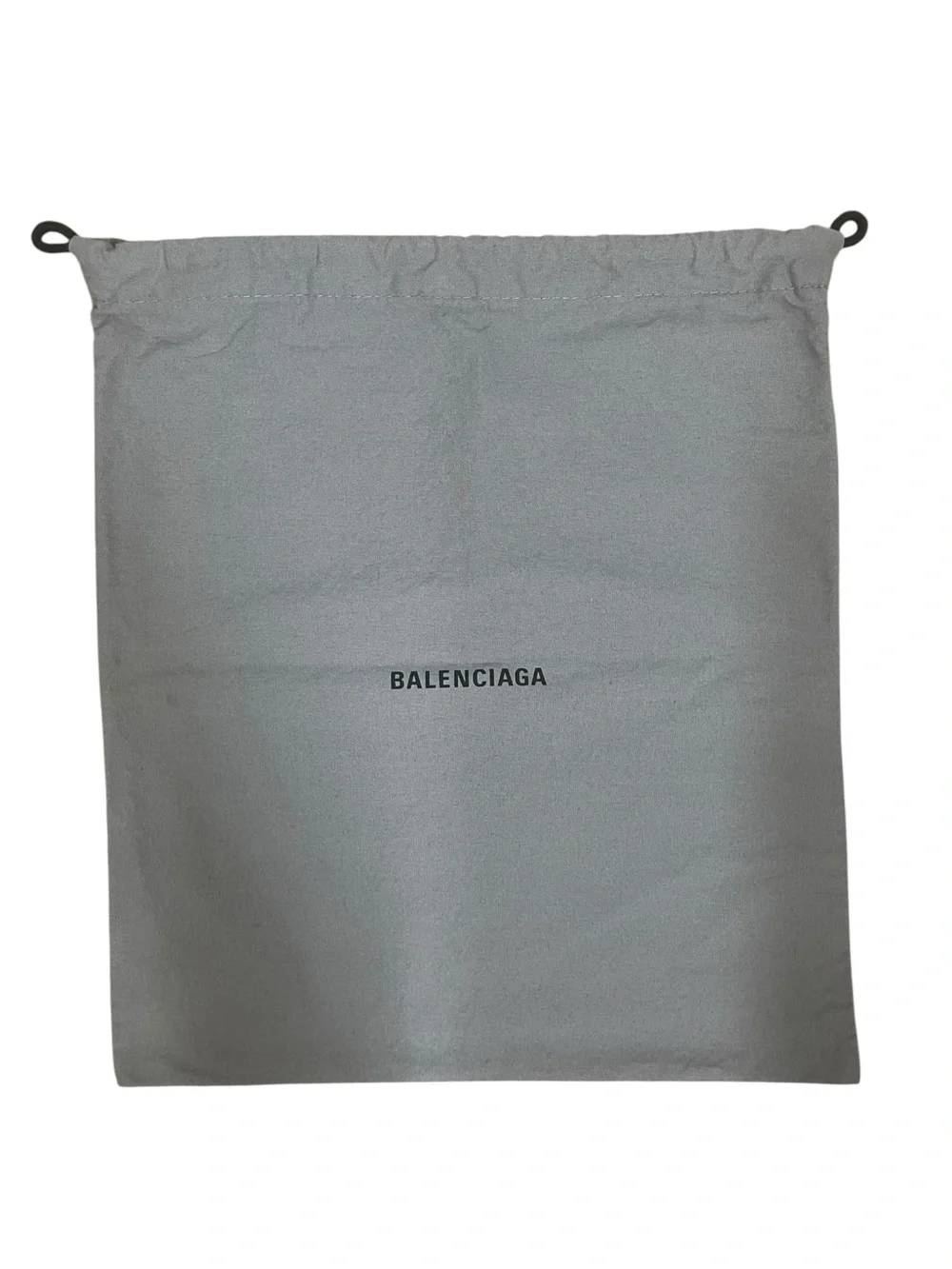 Balenciaga Authentic Gray Recycled Cotton Shoes Dust Bag Pouch 12